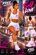 Women's Self Love Performance Top & Short Set