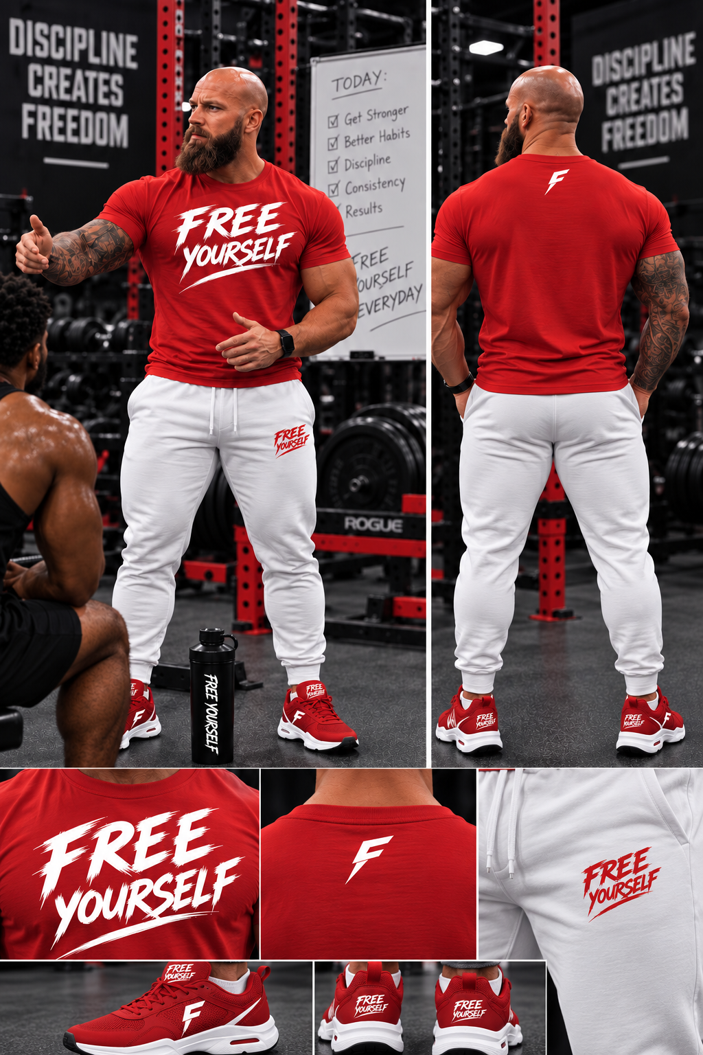 Men's Inner Power Air Brush T-Shirt