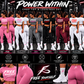 Women's Power Within Crop Top & Leggings Set
