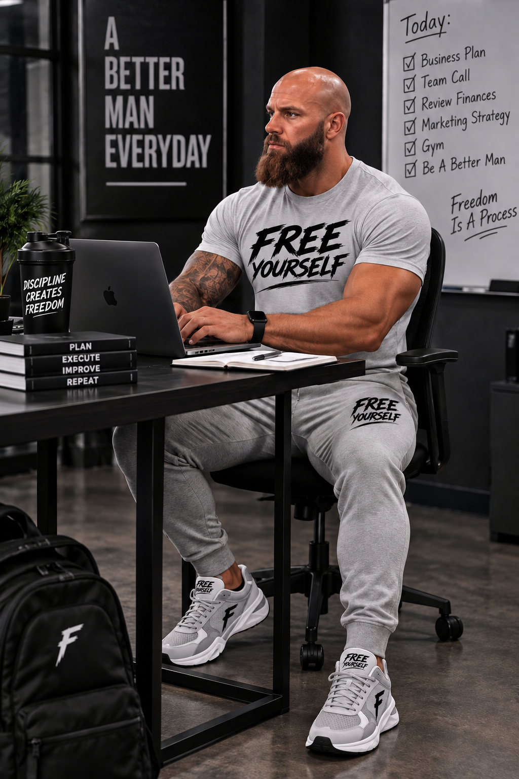 Men's Inner Power Air Brush T-Shirt