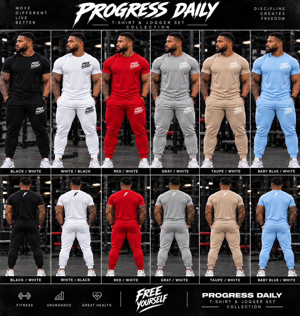 Men's Progress Daily T-Shirt & Jogger Set