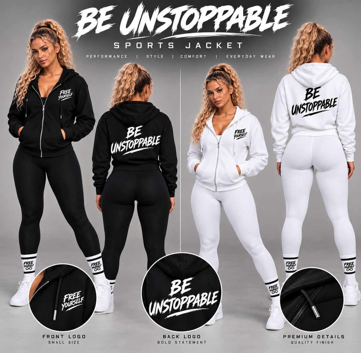 Women's Be Unstoppable Sports Jacket