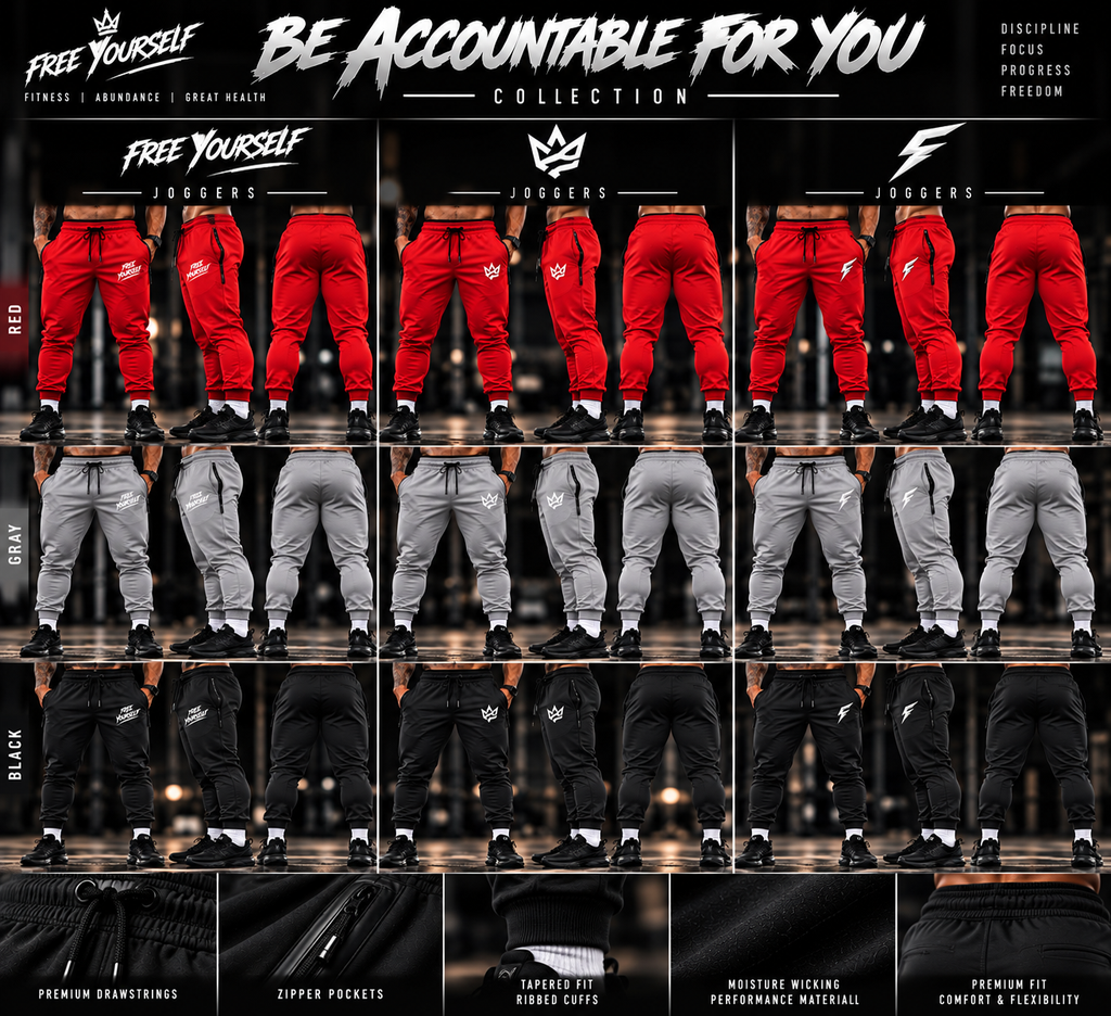 Mens Be Accountable For You Joggers